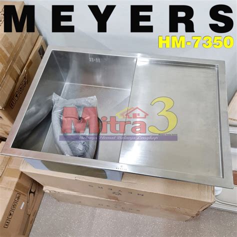 Jual Bak Cuci Piring BCP Kitchen Sink 1 Lubang Sayap MEYERS