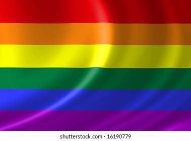 Gay Pride Flag Waving Wind Stock Illustration 16190779 Shutterstock