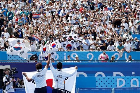 Tir à l arc La Corée du Sud signe un Grand Chelem aux JO de Paris 2024