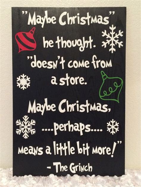 How The Grinch Stole Christmas Sign By Lovelychiccustoms On Etsy