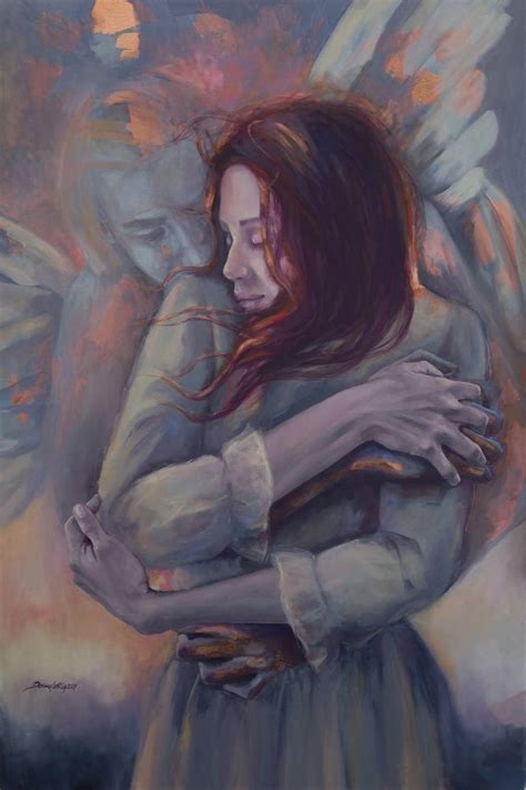 Breathing Your Love Painting By Dorina Costras Saatchi Art