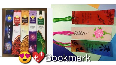 Diy Bookmark💖😍 How To Make Bookmark Youtube