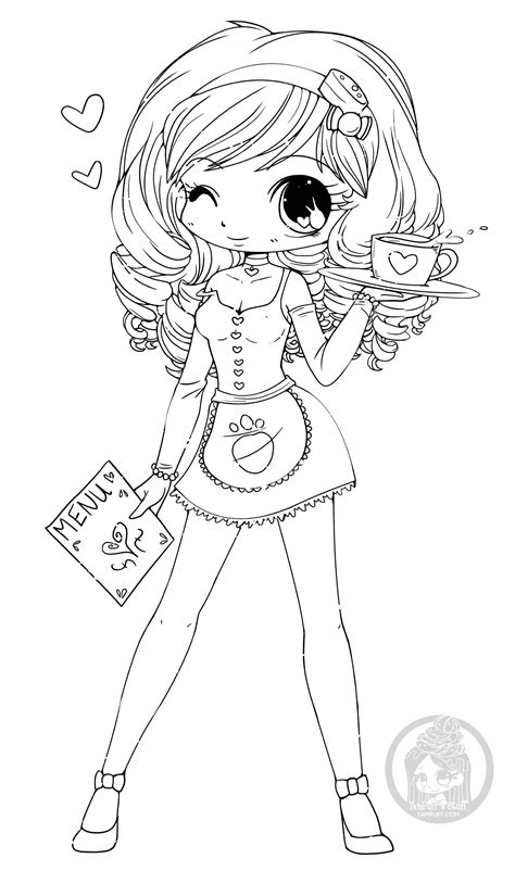 Coloriage Manga Kawaii