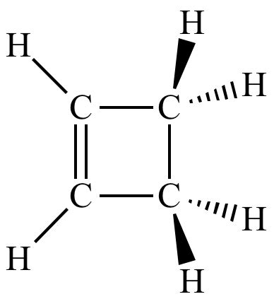 Cyclobutane Lewis Structure