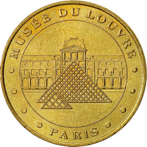 Monnaie de Paris Tourist Token Musée du Louvre La Pyramide France