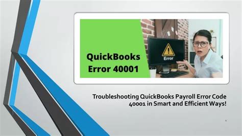 Ppt Smart Way For Troubleshooting Quickbooks Error Code