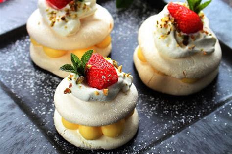 Recette De Mini Pavlova Citron Et Fraises