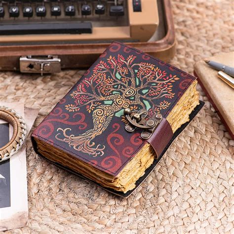 Blank Spell Book Of Shadows Journal With Lock Clasp Etsy