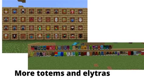 More Totems And Elytras Optifine Minecraft Texture Pack