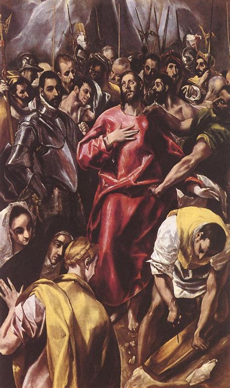 The Disrobing Of Christ Painting El Greco Oil Paintings