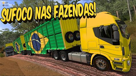 SÓ SUFOCO NAS ESTRADAS DE TERRA RODOTREM BOIADEIRA AXOR E IVECO