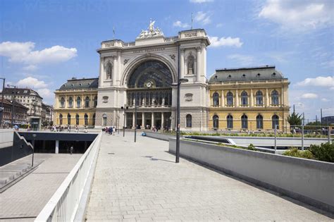 Hungary Budapest Keleti Railway Station Stock Photo