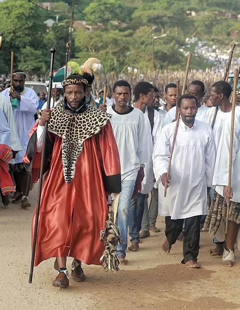 Spiritual leader of the Nazareth Baptist Church Mduduzi Shembe leads ...