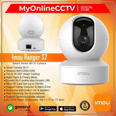 Jual Imou Ranger S Mp Ipc A P Ptz Ip Camera Wifi Indoor Two Way