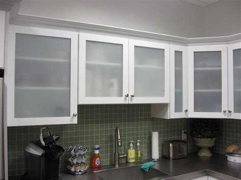 White Kitchen Cabinets With Frosted Glass Doors Shaylas Loft