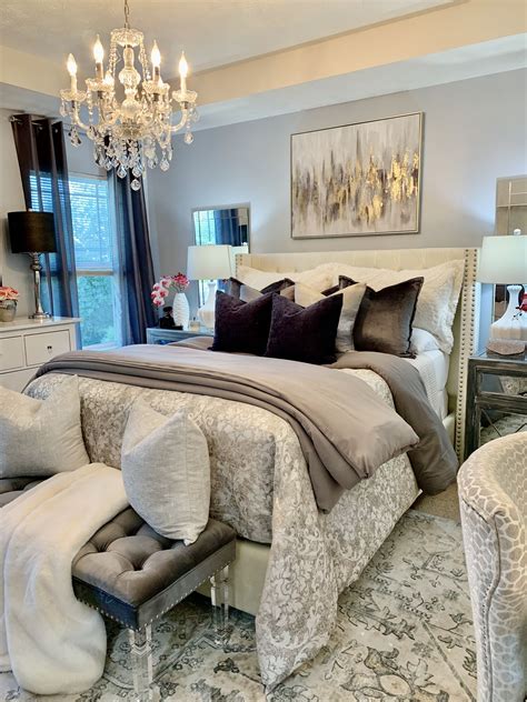 Glam Bedroom Decor Luxury Room Bedroom Room Makeover Bedroom Luxury Rooms Stylish Bedroom