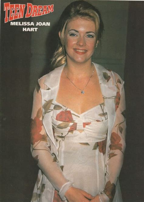 Melissa Joan Hart Lfo Teen Magazine Pinup Flower Dress Teen Machine