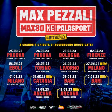 Max Pezzali Continua Ad Aggiungere Date Al Suo Tour L Altrapagina It