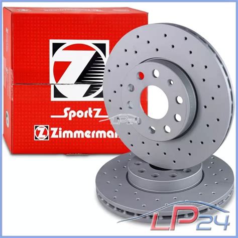 Zimmermann Sport Disques Frein Coat Z Plaquettes Avant Pour Vw Scirocco