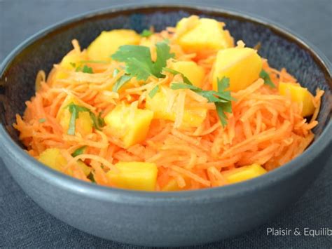 Carottes R P Es Twist Es Lorange Et La Mangue Recette Carottes