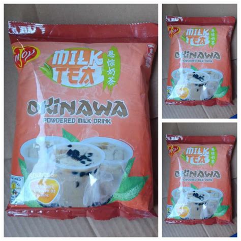 INJOY MILK TEA OKINAWA POWDERED MILK DRINK 500 GRAMS Shopee