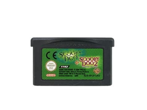 Scooby Doo Scooby Doo 2 Monsters Unleashed Gba 2 Game Double Shot