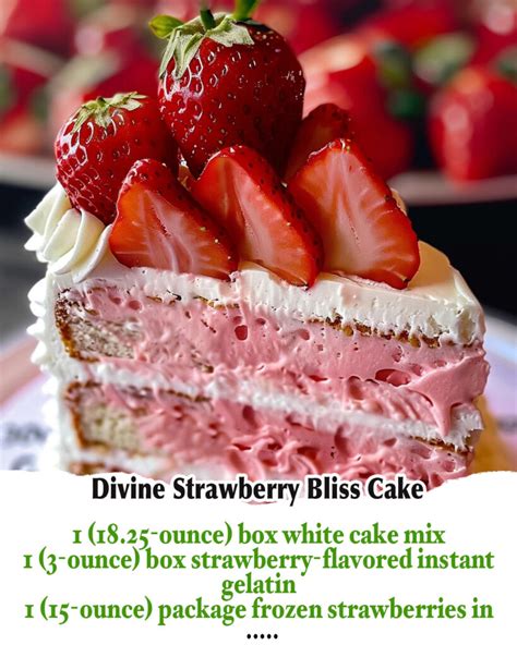The Easiest, Most Impressive Strawberry Squirt Cake You'll Ever Bake - x196uw3