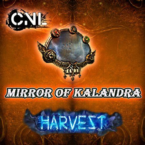 Mirror Of Kalandra Harvest Standard Instant Delivery Items Path Of