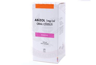 Abizol Mg Ml Oral Cozelti Ml La Rehberi