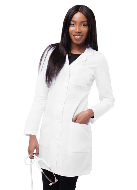 Adar Universal Stretch Women S 36 Slim Fit Lab Coat