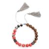 Bracelet Perles Bois Corail Arbrobijoux