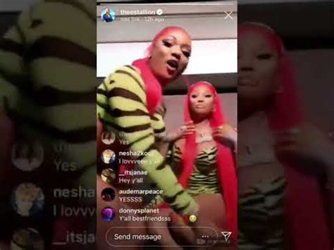 Megan Thee Stallion Twerking On Nicki Minaj Shorts Twerk