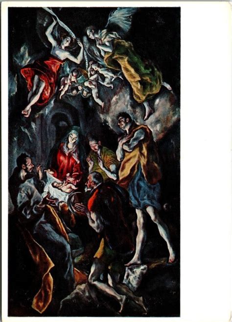 Nativity By El Greco Postcard Other Unsorted Postcard Hippostcard