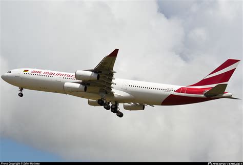 B Nbi Air Mauritius Airbus A Photo By Zahir Hatteea Id