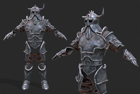 Artstation Medieval Fantasy Viking Armor