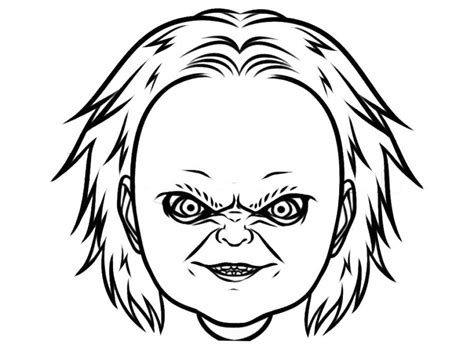 Dibujos De Chucky Para Colorear