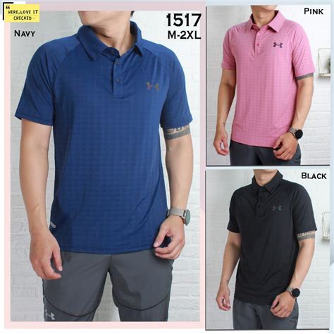 Jual Polo Shirt Baju Polo Kaos Polo Pria Kerah Dryfit Casual Golf