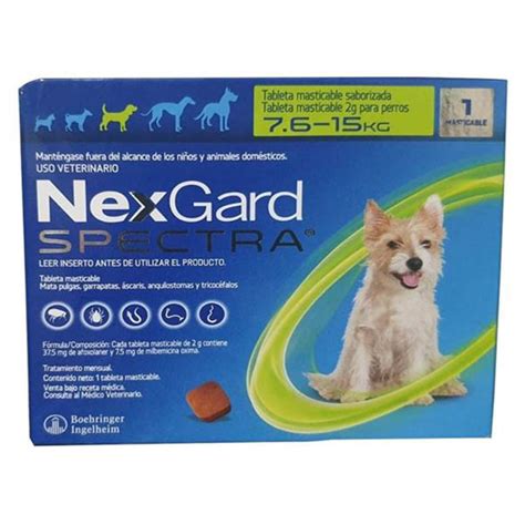 Comprimido Masticable Nexgard Spectra