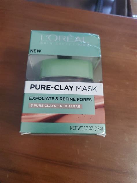 Loreal Paris Skin Care Pure Clay Mask Exfoliate And Refine Pores 17 Oz