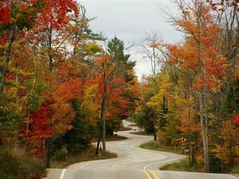 Fall Day In Door County Wisconsin The Long And Winding Road Door