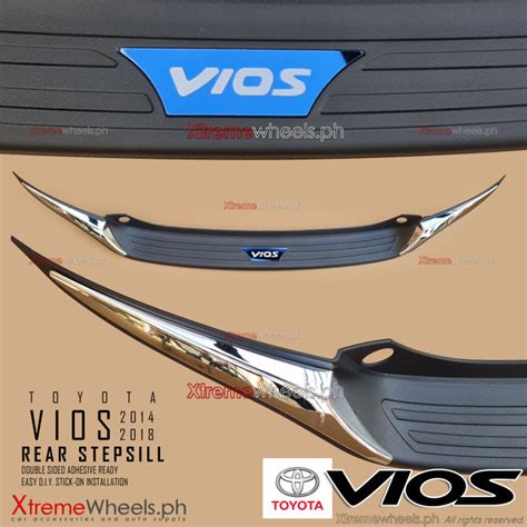 Toyota Vios All Unit To Rear Bumper Protector Step Sill