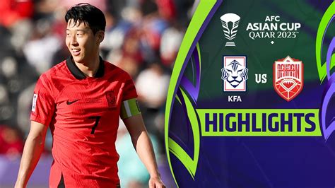 Watch Korea Republic Vs Bahrain - Highlights Video Online(HD) On JioCinema