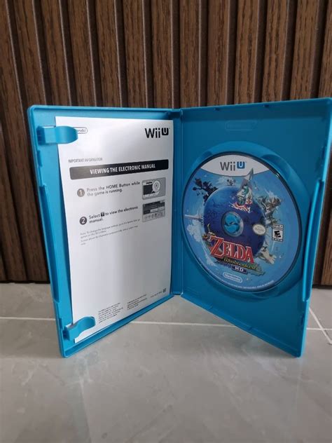 Wii U The Legend Of Zelda The Windwaker Video Gaming Video Games