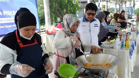 Rayakan HUT Ke 25 PNM Gelar Lomba Masak Untuk Nasabah Mekaar Di