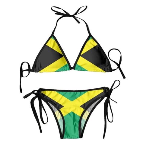 Swim Jamaican Flag Bikini Poshmark