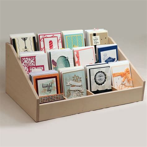 Multi Level Card Holder Greeting Card Display Stand Gift Card Displays