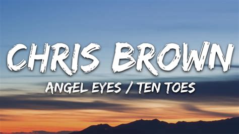 Chris Brown Angel Numbers Ten Toes Lyrics Youtube