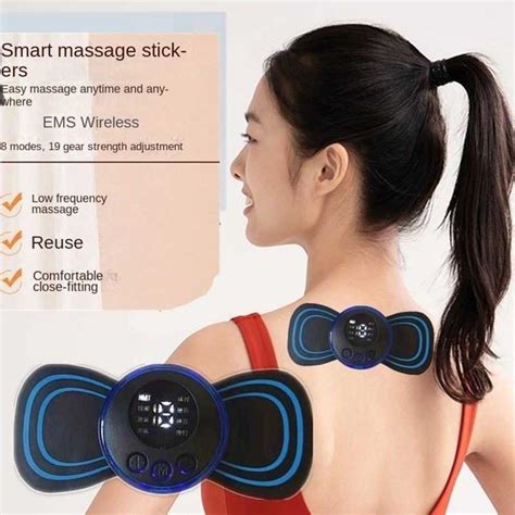 Jual Alat Pijat Elektrik Tempel Terapi Leher EMS Electric Massager XY