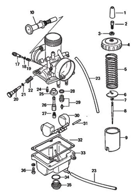 Mikuni Carb Diagram