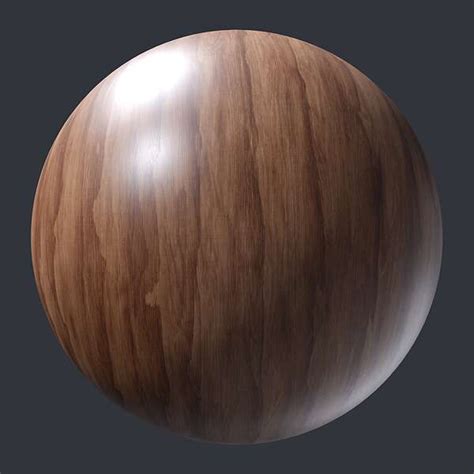 Waxed Walnut Wood Veneer Pbr0369